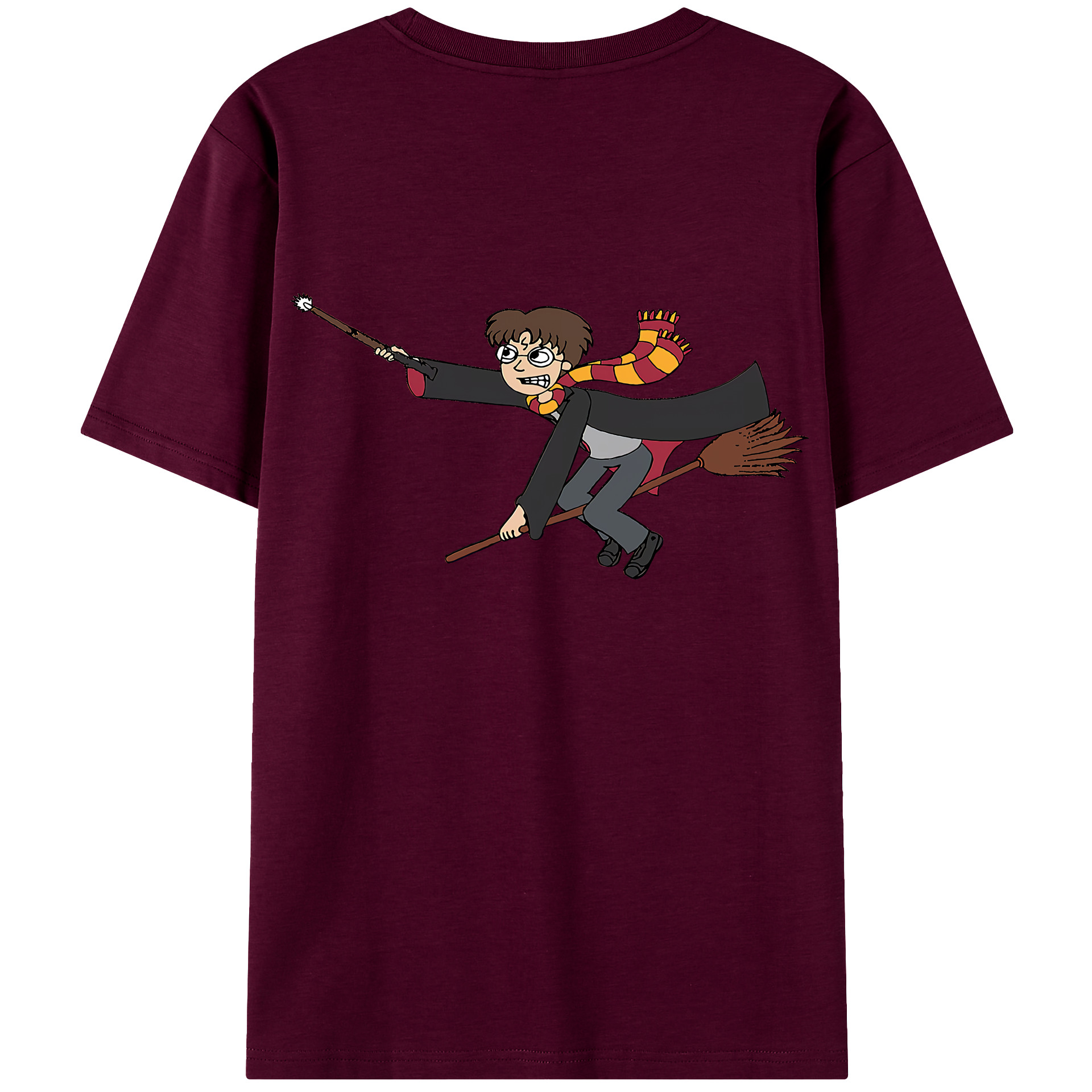（画像用） Harry Potter ハリー・ポッターシリーズ レディース半袖Tシャツ(バックプリント)